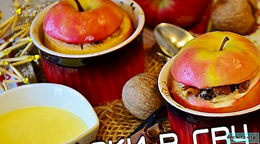 Cómo hornear manzanas en el microondas: 4 recetas paso a paso