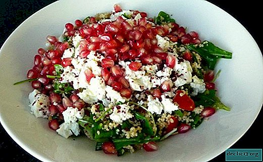 Salad Pomegranate Bracelet - 5 step by step delicious recipes - Food