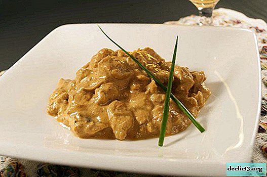 Beef and pork beef stroganoff - cooking recipes with video