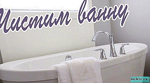How to clean a bath at home - Interior
