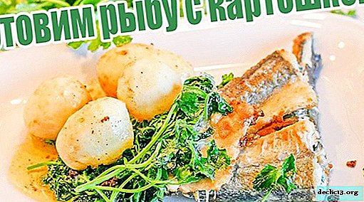How to cook fish and potatoes in the oven