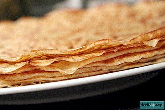 How to cook thin and thick whey pancakes