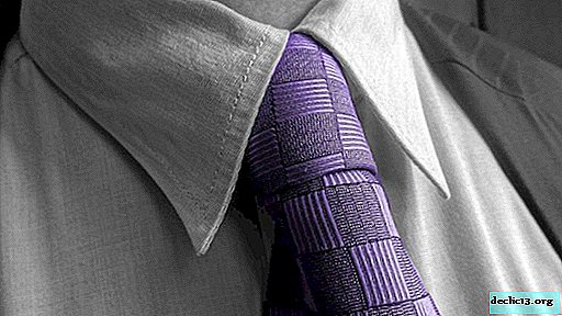 How to sew a men's tie - instructions and video