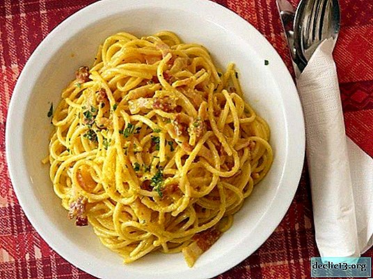 Carbonara pasta - step by step recipes, sauces, tips