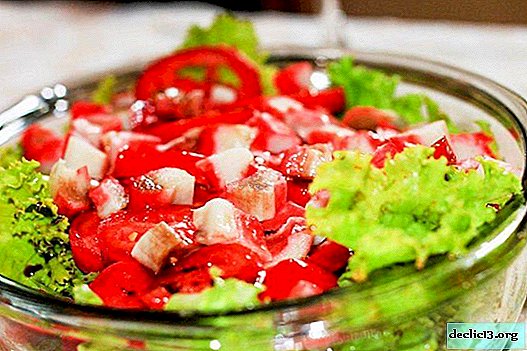 Yengeç çubukları ile salata - en iyi tarifler