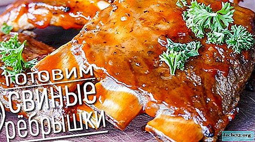 Oven pork ribs - recipes and cooking details