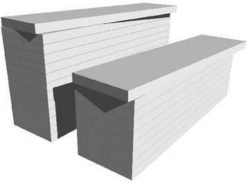 Reboco interno para concreto aerado - Materiais