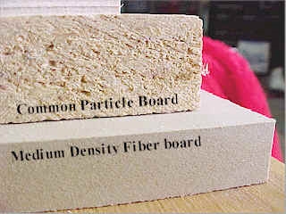 Bagaimana fiberboard berbeza daripada chipboard