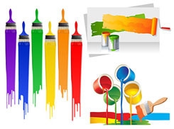 Tipos de tintas para construção por composição - Materiais
