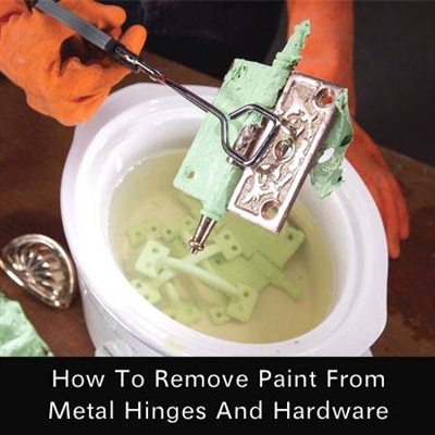 How to remove paint from metal