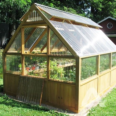 DIY greenhouse - The rooms