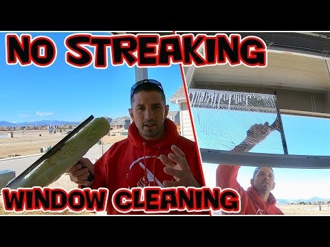 Comment laver rapidement et efficacement les fenêtres sans laisser de traces?