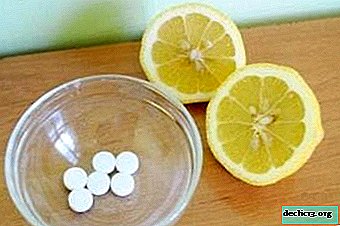 How is a mixture of aspirin and lemon juice useful for facial and heel skin? Is it suitable for internal use?