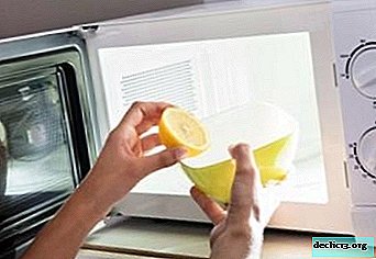 Ali je mogoče očistiti mikrovalovno pečico z limono in kako to storiti pravilno?
