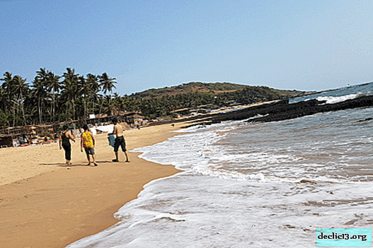 Baga à Goa - une des plages les plus propres d'Inde