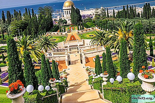 Bahai Gardens-이스라엘에서 인기있는 랜드 마크