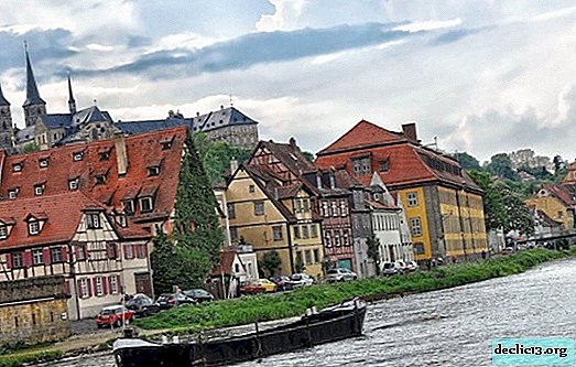 Bamberg - bandar zaman pertengahan Jerman di tujuh bukit