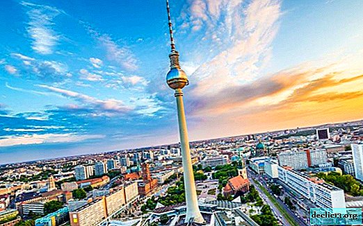 Berlin TV tower - one of the symbols of the German capital