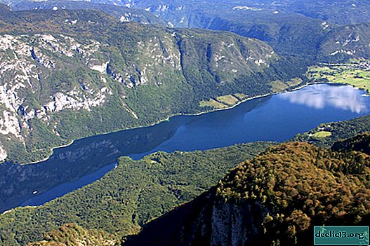 Bohinj - največje jezero v Sloveniji