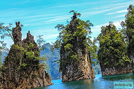 تشو لان - بحيرة جميلة من صنع الإنسان في تايلاند