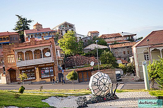The ancient city of Telavi - the center of winemaking in Georgia