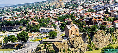 Di mana tinggal di Tbilisi - gambaran keseluruhan daerah ibu kota