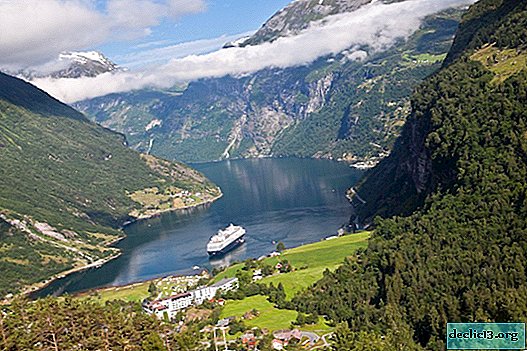 Geiranger - the main pearl in the necklace of the fjords of Norway
