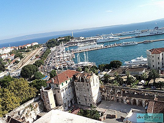 The main attractions of Split in Croatia