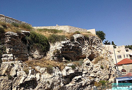 Calvary: what a mountain looks like in Israel, where Jesus was crucified