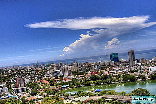 Colombo city in Sri Lanka - a mixture of cultures of the West and the East