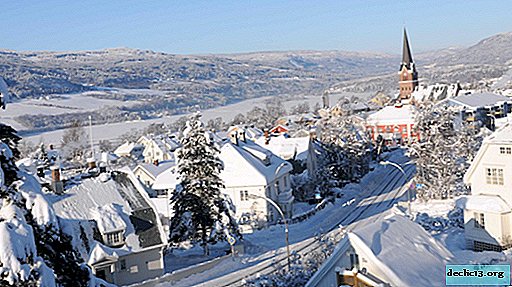 Lillehammer, the center of winter sports in Norway