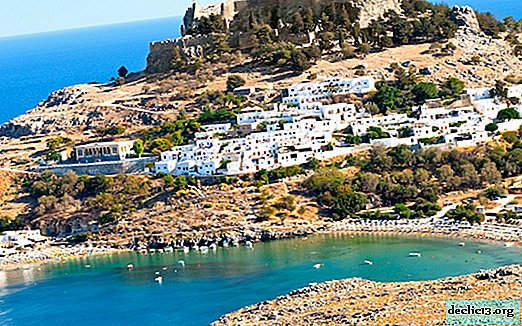 Mesto Lindos na otoku Rodos v Grčiji - kar morate vedeti