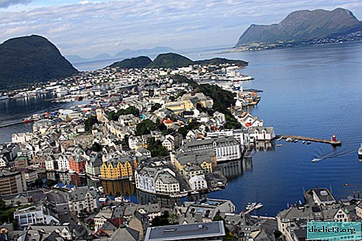 Ville d'Aalesund - Norvège réelle