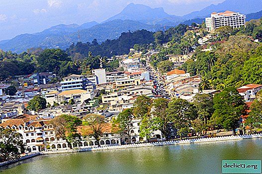 Kandy - uma cidade budista sagrada no Sri Lanka