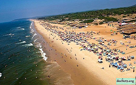 Candolim, India - the cleanest resort of Goa