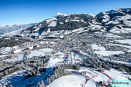Kitzbühel - an old ski resort town in Austria