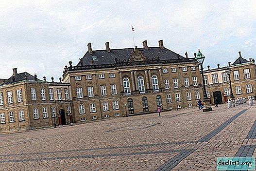 Royal Amalienborg Palace in Copenhagen