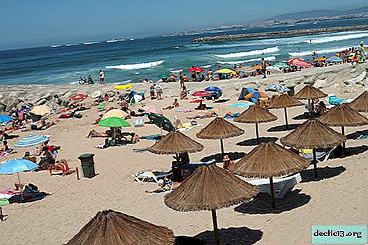 Costa da Caparica - um resort na costa oeste de Portugal