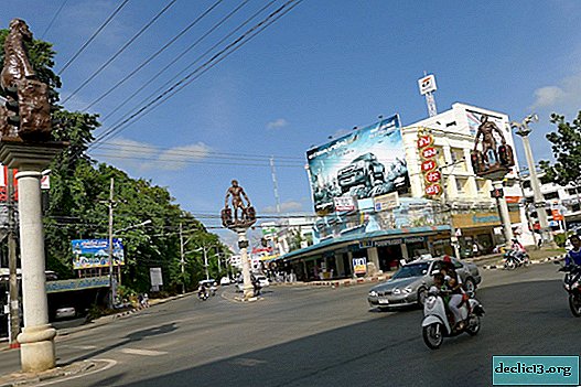 Krabi-Stadt ist eine beliebte Touristenstadt in Thailand