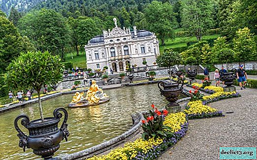 Linderhof - favorite castle of the "fairy king" of Bavaria