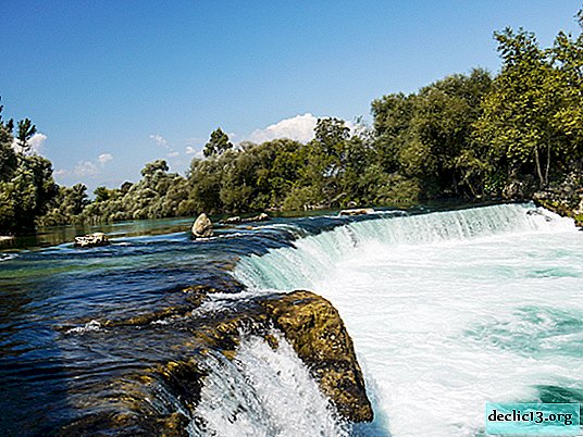 Manavgat - a unique waterfall in Turkey
