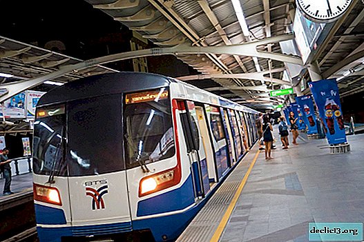 Metro Bangkok: prevozne funkcije, kako uporabljati