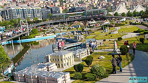 Istanbul miniature as the most unusual metropolis park
