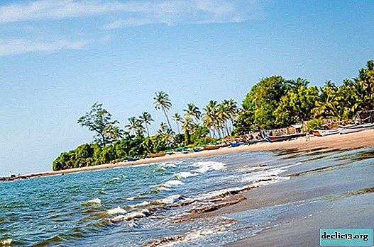 Morjim - "Russian" and the cleanest beach of North Goa