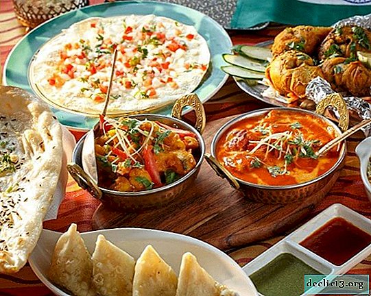 Tasting indian national dishes
