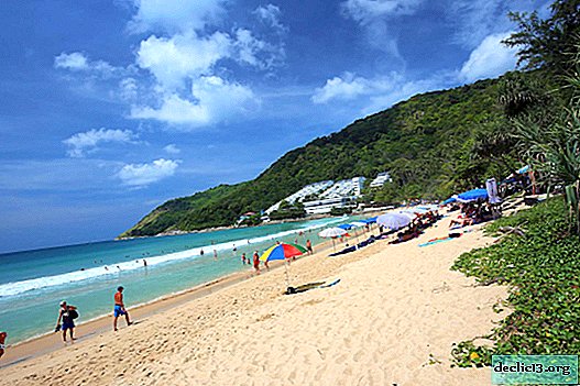 Praia de Nai Harn - a maior praia do sul de Phuket