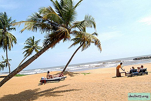 Negombo - a large resort city of Sri Lanka