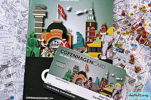 Kopenhagos kortelė: turistinis žemėlapis tyrinėti Kopenhagą