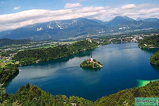 Lago Bled - a principal atração da Eslovênia