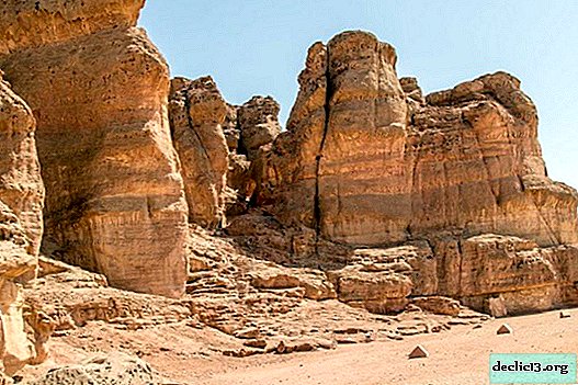 Parque Timna em Eilat - o principal fenômeno natural de Israel